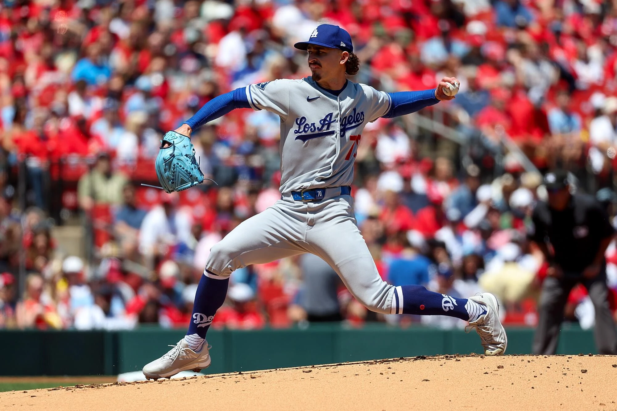 Dave Roberts compares lefty Justin Wrobleski to Clayton Kershaw after Mets gem
